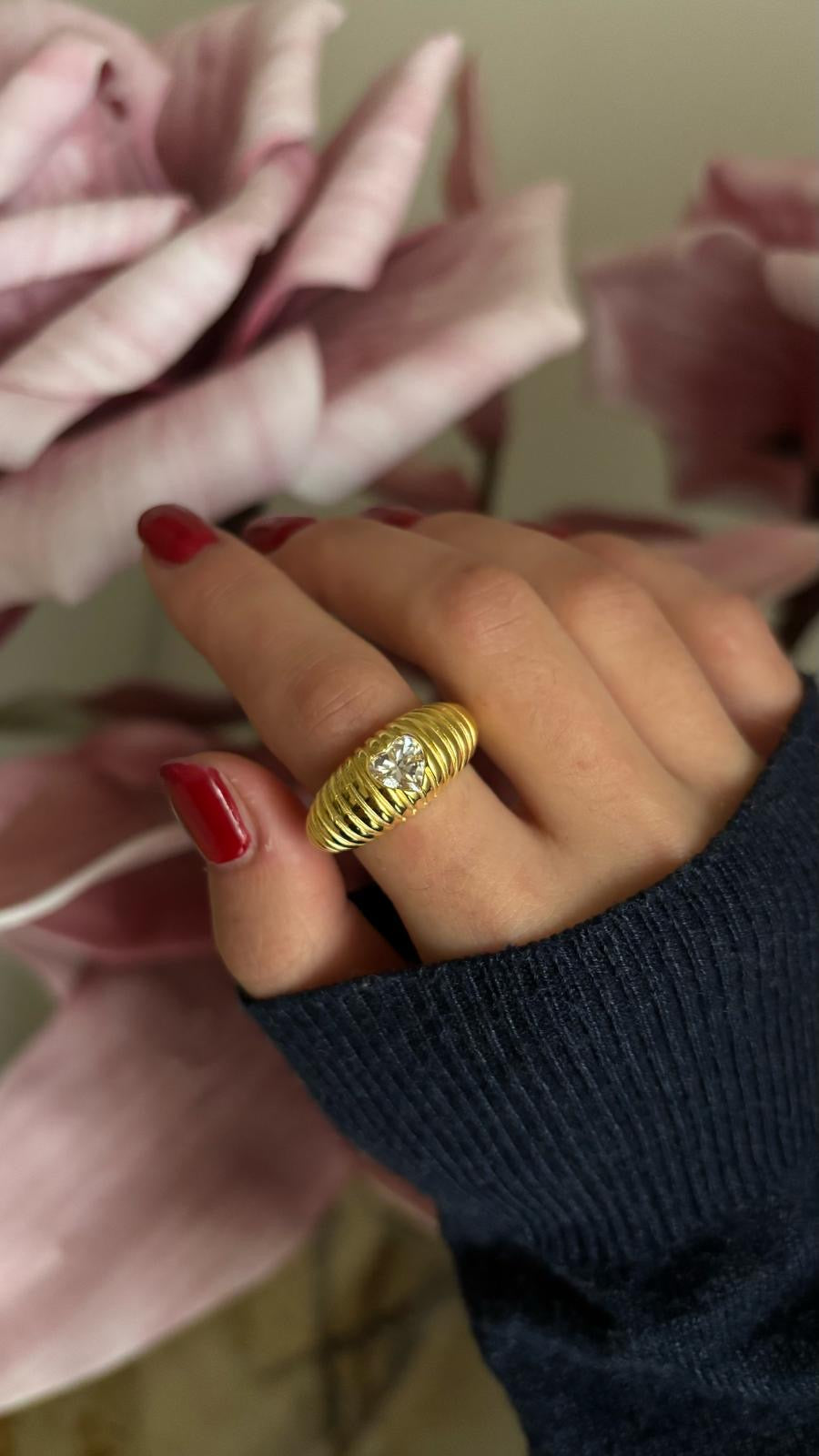 Anello cuore